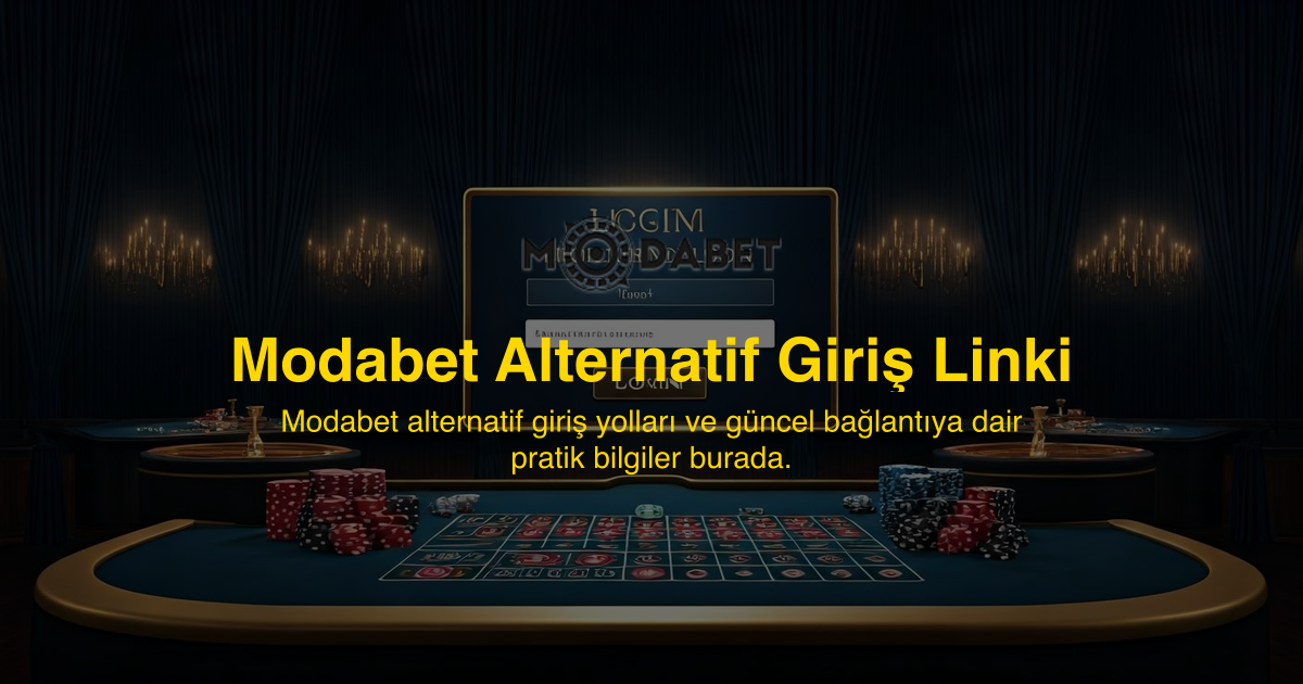 Modabet Alternatif Giriş Linki